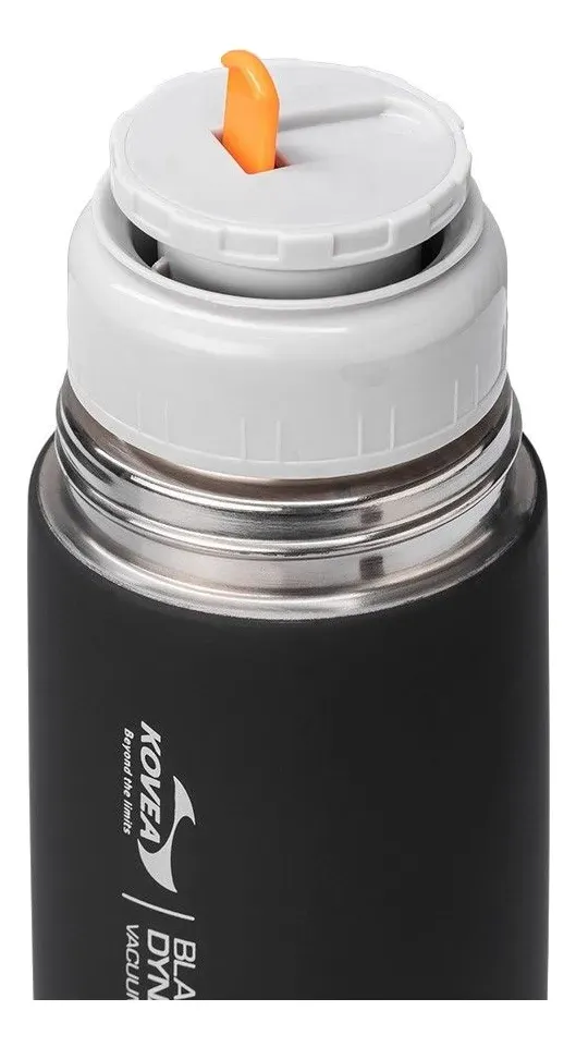 Termo kovea termo acero inoxidable black stone 0.750l negro