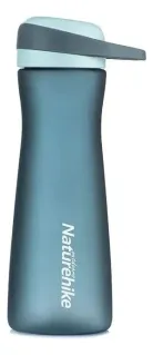 Botella deportiva boca ancha bpa free 600 ml naturehike color azul