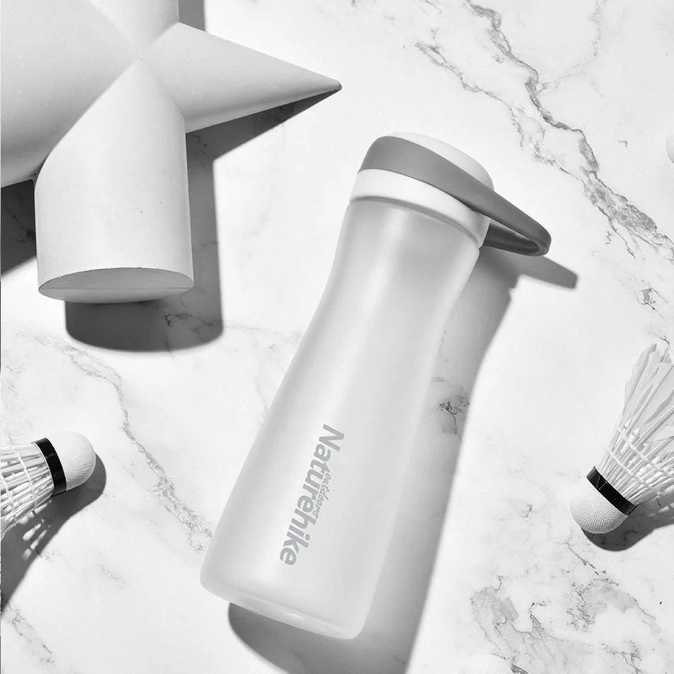 Naturehike botella deportiva boca ancha bpa free 600 ml color blanco