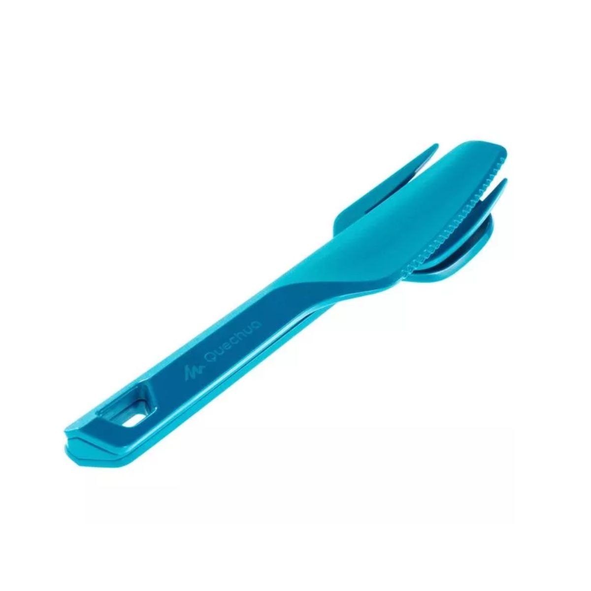 Set De Cubiertos Para Camping Quechua Compacto Y Práctico