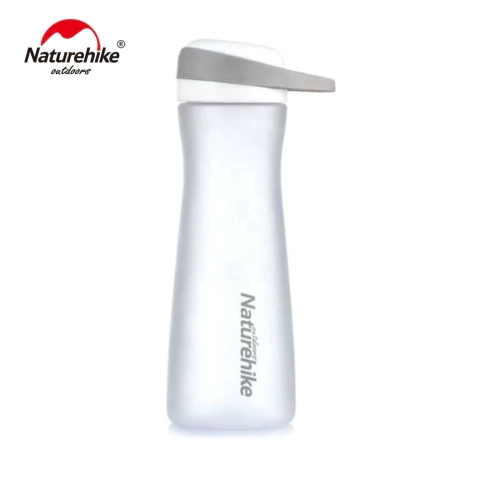 Naturehike botella deportiva boca ancha bpa free 600 ml color blanco