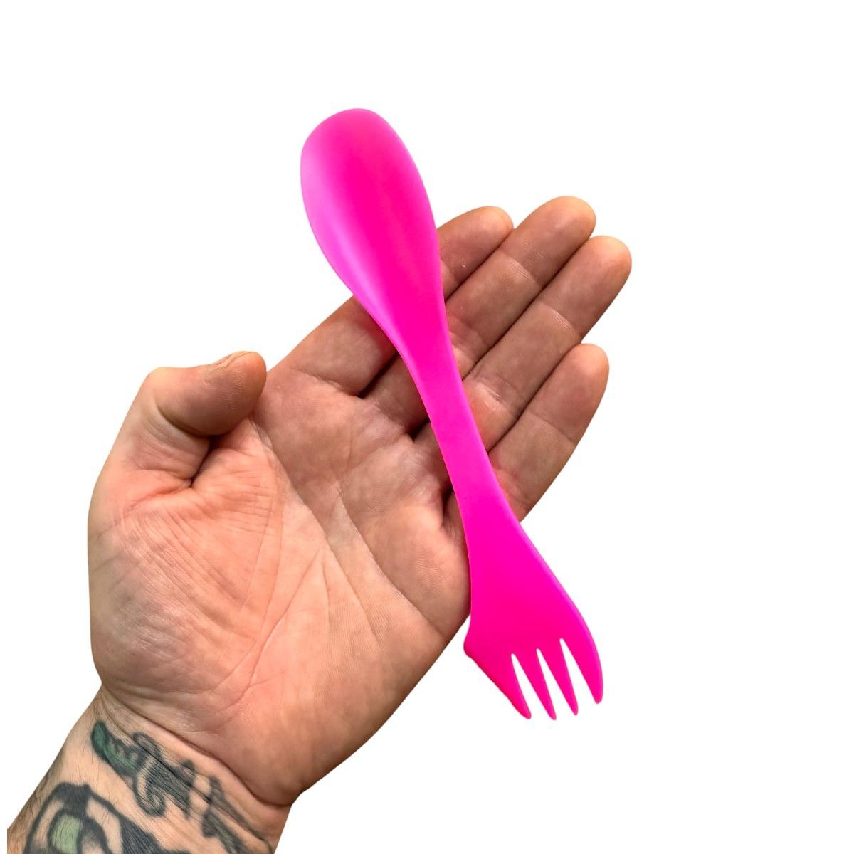 Cubiertos De Plástico  3 En 1 Tenedor Cuchara Cuchillo
