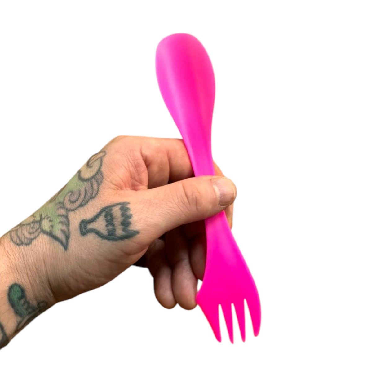 Cubiertos De Plástico  3 En 1 Tenedor Cuchara Cuchillo